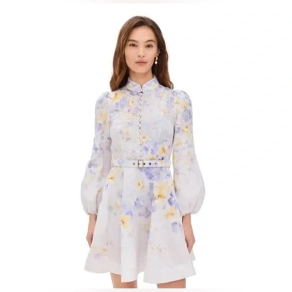 knee length dresses for ladies Rubaiyat – MEMENTO BUTTONED MIDI DRESS main image 1
